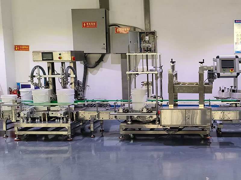 20L化工溶液灌裝機-25公斤透析液灌裝生產線